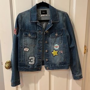BDG Denim Jacket with patches
